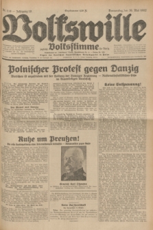 Volkswille : zugleich Volksstimme für Bielitz : Organ der Deutschen Sozialistischen Arbeitspartei in Polen. Jg.18, Nr. 119 (26 Mai 1932) + dod.