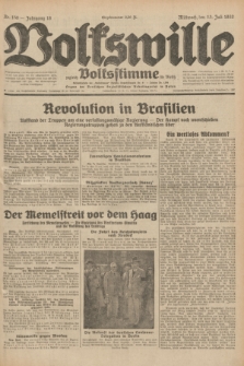 Volkswille : zugleich Volksstimme für Bielitz : Organ der Deutschen Sozialistischen Arbeitspartei in Polen. Jg.18, Nr. 158 (13 Juli 1932) + dod.