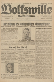 Volkswille : zugleich Volksstimme für Bielitz : Organ der Deutschen Sozialistischen Arbeitspartei in Polen. Jg.18, Nr. 168 (24 Juli 1932) + dod.