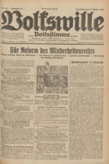 Volkswille : zugleich Volksstimme für Bielitz : Organ der Deutschen Sozialistischen Arbeitspartei in Polen. Jg.18, Nr. 232 (8 Oktober 1932) + dod.
