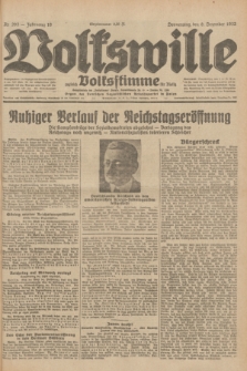 Volkswille : zugleich Volksstimme für Bielitz : Organ der Deutschen Sozialistischen Arbeitspartei in Polen. Jg.18, Nr. 283 (8 Dezember 1932) + dod.