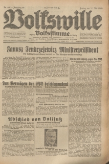 Volkswille : zugleich Volksstimme für Bielitz : Organ der Deutschen Sozialistischen Arbeitspartei in Polen. Jg.19, Nr. 108 (12 Mai 1933) + dod.