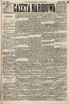 Gazeta Narodowa. 1883, nr 201