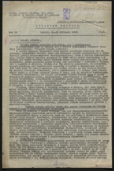 Biuletyn Prasowy. R.11, nr 3 (21 stycznia 1943)