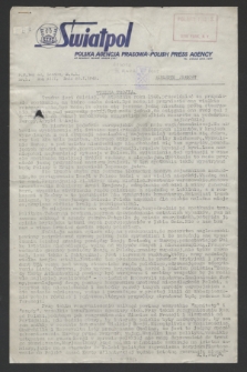 Biuletyn Prasowy. R.13, nr 1 (20 stycznia 1945)