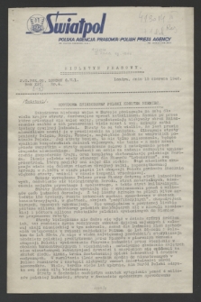 Biuletyn Prasowy. R.13, nr 4 (15 czerwca 1945)
