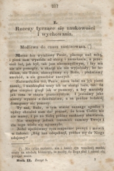 Kościół i Szkoła : pismo miesięczne. R.2, z. 5 (1847) + dod.