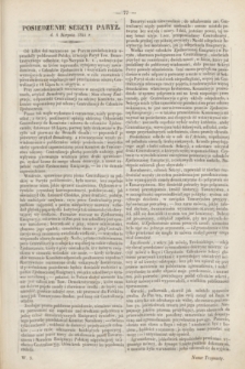 Wywod Słowny, Rozpraw i Akta Publiczne Emigracyi Polskiéj. 1844, № 13 (9 sierpnia)