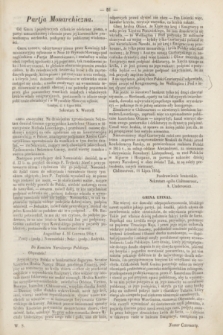 Wywod Słowny, Rozpraw i Akta Publiczne Emigracyi Polskiéj. 1844, № 14 (18 sierpnia)
