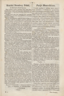 Wywod Słowny, Rozpraw i Akta Publiczne Emigracyi Polskiéj. 1844, № 16 (24 sierpnia)