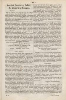 Wywod Słowny, Rozpraw i Akta Publiczne Emigracyi Polskiéj. 1844, № 18 (26 października)