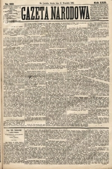 Gazeta Narodowa. 1883, nr 210