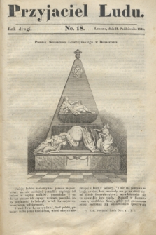 Przyjaciel Ludu. R.2, [T.1], No. 18 (31 października 1835)