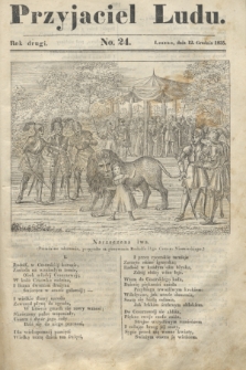 Przyjaciel Ludu. R.2, [T.1], No. 24 (12 grudnia 1835)