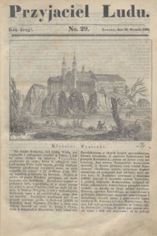 Przyjaciel Ludu. R.2, [T.2], No. 29 (16 stycznia 1836)