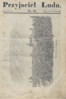 Przyjaciel Ludu. R.3, [T.2], No. 27 (7 stycznia 1837)