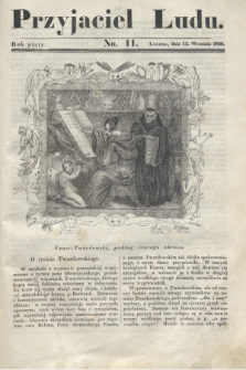 Przyjaciel Ludu. R.5, [T.1], No. 11 (15 września 1838)