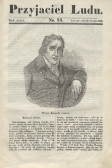 Przyjaciel Ludu. R.5, [T.1], No. 26 (29 grudnia 1838)
