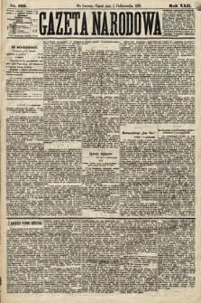 Gazeta Narodowa. 1883, nr 226