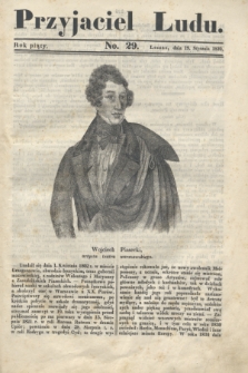 Przyjaciel Ludu. R.5, [T.2], No. 29 (19 stycznia 1839)