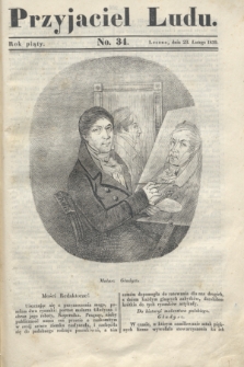 Przyjaciel Ludu. R.5, [T.2], No. 34 (23 lutego 1839)