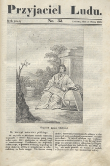 Przyjaciel Ludu. R.5, [T.2], No. 35 (2 marca 1839)
