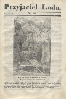 Przyjaciel Ludu. R.5, [T.2], No. 52 (29 czerwca 1839)
