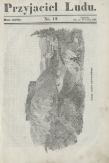 Przyjaciel Ludu. R.6, [T.1], No. 12 (21 września 1839)