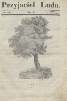 Przyjaciel Ludu. R.7, [T.1], No. 3 (18 lipca 1840)