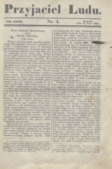 Przyjaciel Ludu. R.7, [T.1], No. 4 (25 lipca 1840)