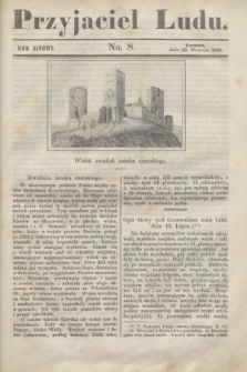 Przyjaciel Ludu. R.7, [T.1], No. 8 (22 sierpnia 1840)