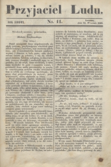 Przyjaciel Ludu. R.7, [T.1], No. 11 (12 września 1840)