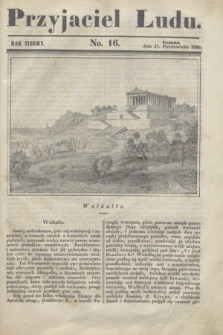 Przyjaciel Ludu. R.7,[ T.1], No. 16 (17 października 1840)