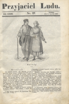 Przyjaciel Ludu. R.7, [T.2], No. 27 (2 stycznia 1841)