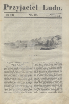 Przyjaciel Ludu. R.8, [T.2], No. 28 (8 stycznia 1842)
