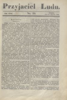 Przyjaciel Ludu. R.8, [T.2], No. 29 (15 stycznia 1842)