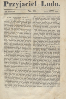 Przyjaciel Ludu. R.9, [T.2], No. 28 (7 stycznia 1843)