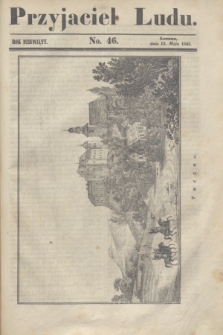 Przyjaciel Ludu. R.9, [T.2], No. 46 (13 maja 1843)