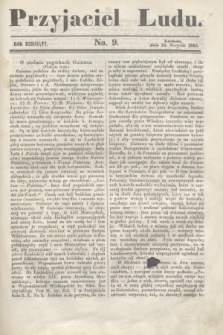 Przyjaciel Ludu. R.10, [T.1], No. 9 (26 sierpnia 1843)