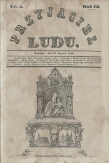 Przyjaciel Ludu. R.13, [T.1], Nr. 5 (31 stycznia 1846)