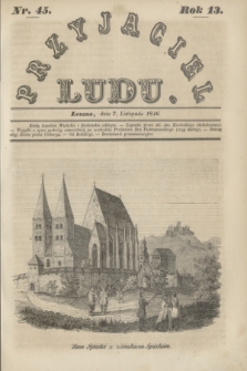 Przyjaciel Ludu. R.13, [T.2], Nr. 45 (7 listopada 1846)