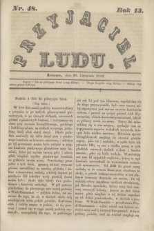 Przyjaciel Ludu. R.13, [T.2], Nr. 48 (28 listopada 1846)