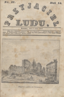 Przyjaciel Ludu. R.14, [T.2], Nr. 27 (3 lipca 1847)