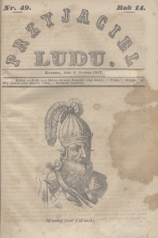 Przyjaciel Ludu. R.14, [T.2], Nr. 49 (4 grudnia 1847)