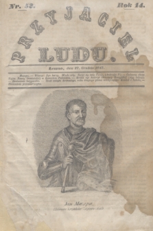 Przyjaciel Ludu. R.14, [T.2], Nr. 52 (27 grudnia 1847)