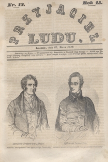 Przyjaciel Ludu. R.15, [T.1], Nr. 13 (25 marca 1848)