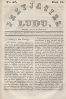 Przyjaciel Ludu. R.15, [T.2], Nr. 52 (23 grudnia 1848)