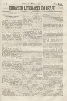 Dodatek Literacki do Czasu. 1850, № 9 (30 marca)