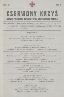Czerwony Krzyż : organ Polskiego Towarzystwa Czerwonego Krzyża. 1920, nr 5