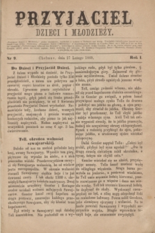 Przyjaciel Dzieci i Młodzieży : pismo obrazkowe. R.1, Nr 9 (27 lutego 1869)